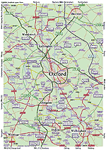 Oxfordshire Map