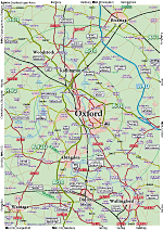 Oxfordshire Map