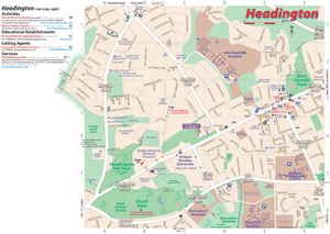 Headington Map