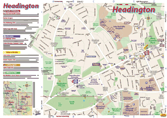 Headington Map