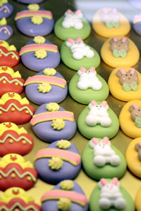 Easter Eggs from Oxford's Covered Market