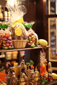 Easter Eggs in Mr. Simm's Sweet Shop
