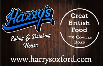 Harry's Oxford, Eating and Drinking House, 119 Cowley Road