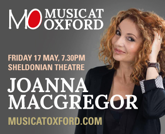 Music At Oxford presents Joanna MacGregor at the Sheldonian