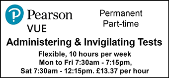 Pearson Vue seeks Test Administrator and Invigilator
