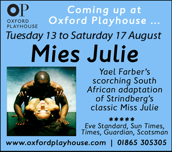 Oxford Playhouse present scorching South African adaptation of Strindberg, Mies Julie, Tue 13 - Sat 17 August
