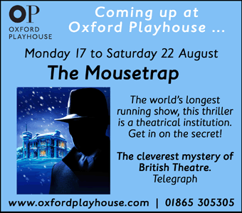 Oxford Playhouse presents The Mousetrap, 17-22 August