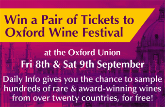 Oxford Wine Festival Competition 2017