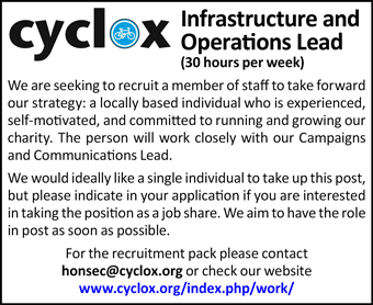 Infrastructure and Operations Lead required, 30 hours per week, to take our strategy forward