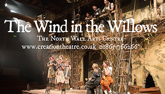 Creation Theatre present The Wind in the Willows at the North Wall Arts Centre, 5 December 2014 - 10 January 2015