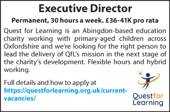 Quest for Learning require Executive Director