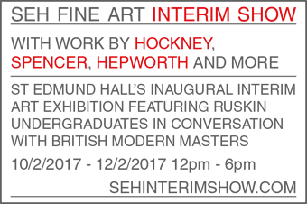 St Edmund Hall's Inaugural Interim Art Exhibition