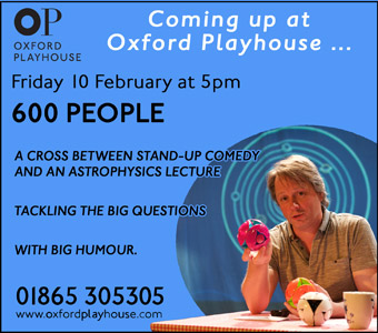 Oxford Playhouse presents 600 People, Fri 10th February