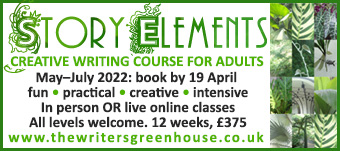 Story Elements course from The Writers' Greenhouse - online/in person creative writing for adults