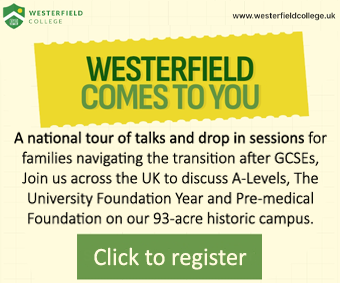 Westerfield College invites parents and families at their open day Saturday 21 March, Cotswold Lodge Hotel,