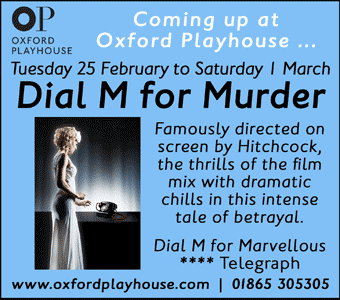 Oxford Playhouse presents Dial M for Murder, Tue 25th Feb - Sat 1st March