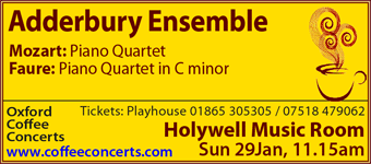 Coffee Concerts: Adderbury Ensemble