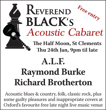 Reverend Black's Acoustic Cabaret: ALF, Raymond Burke, Richard Brotherton