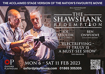 The Shawshank Redemption, Oxford Playhouse, Mon 6 - Sat 11 Feb