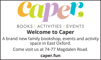 A brand new family bookshop, events and activity space in East Oxford.