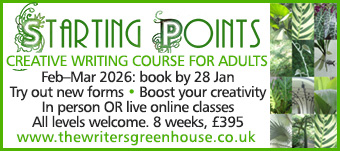 Explore ways to enrich your writing, with the Writer's Greenhouse, in online and in person courses and workshops