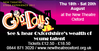 Guys & Dolls Jr, Thu 18th - Sat 20th August, at the New Theatre - see the wealth of Oxfordshire's young talent