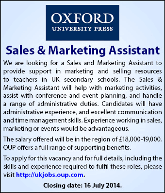Search for the latest Sales Jobs in Oxford. Check out Simply Sales Jobs for s of the latest sales jobs and vacancies. We use cookies to help you get the best experience when using our site. By continuing to use this website, you.