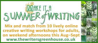 Mix and match from 10 lively online writing workshops from The Writers' Greenhouse!