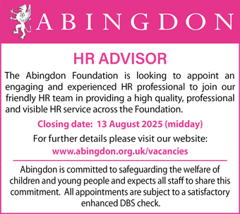 Abingdon School seek HR Advisor