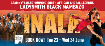 The New Theatre, Oxford presents Inala. Grammy Award-winning South African choral legends in collaboration with choreographer