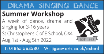 Summer Workshop: A week of dance, drama & singing for 3-16 years
