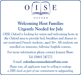 Welcoming Host Families Urgently Needed for July