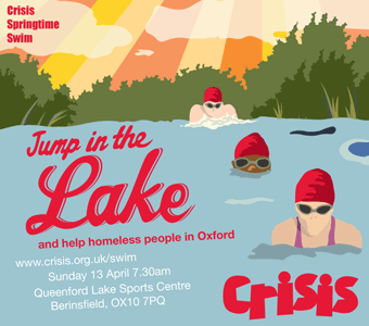Jump in the lake! And help homeless people in Oxford.