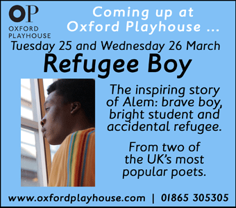 Refugee Boy at the Oxford Playhouse: Tue 25th & Wed 26th March
