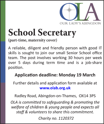 Part time school jobs oxfordshire