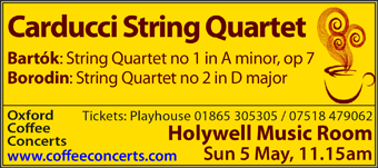 Coffee Concerts Carducci String Quartet
