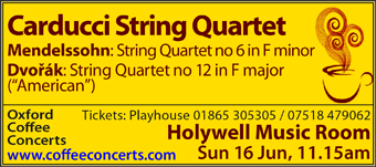 Coffee Concerts Carducci String Quartet