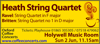 Coffee Concerts Heath String Quartet