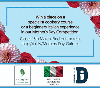 Win prizes in our Mother's Day competition: cookery or Italian classes up for grabs