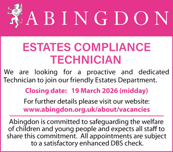 The Abingdon Foundation is looking to appoint an Estates Compliance Technician