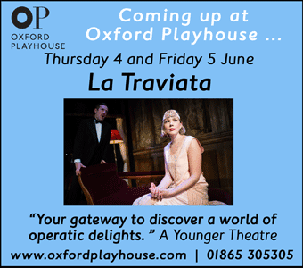 The Oxford Playhouse presents La Traviata, Thu 4 & Fri 5 Jun 2015