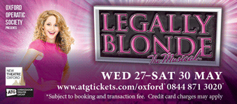 Oxford Operatic Society perform Legally Blonde at the New Theatre Wed 27 - Sat 29 May 2015
