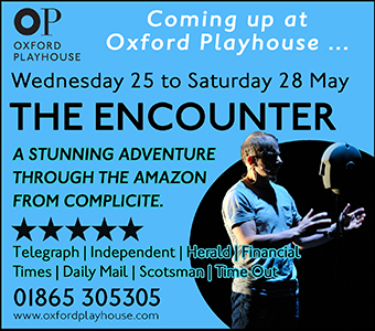 Oxford Playhouse presents Encounter, 25-28 May 2016