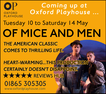 Oxford Playhouse presents American classic Of Mice And Men, Tue 10 to Sat 14th May