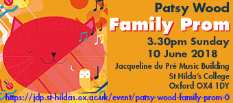 Patsy Wood Family Prom, Sunday 10th June, Jacqueline du PrÃ© Music Building