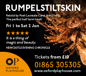 Rumpelstiltskin: Oxford Playhouse, Friday 1st to Saturday 2nd June