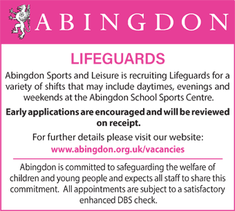 Abingdon School seek Lifeguards