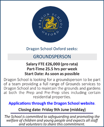 Dragon School seeks a Groundperson