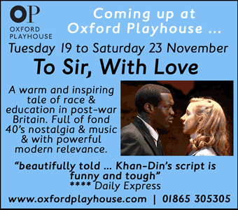 To Sir With Love, Oxford Playhouse, 19th - 23rd November