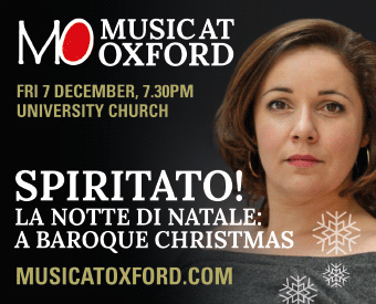 La Notte di Natale: A Baroque Christmas with Spiritato! 7th December, University Church